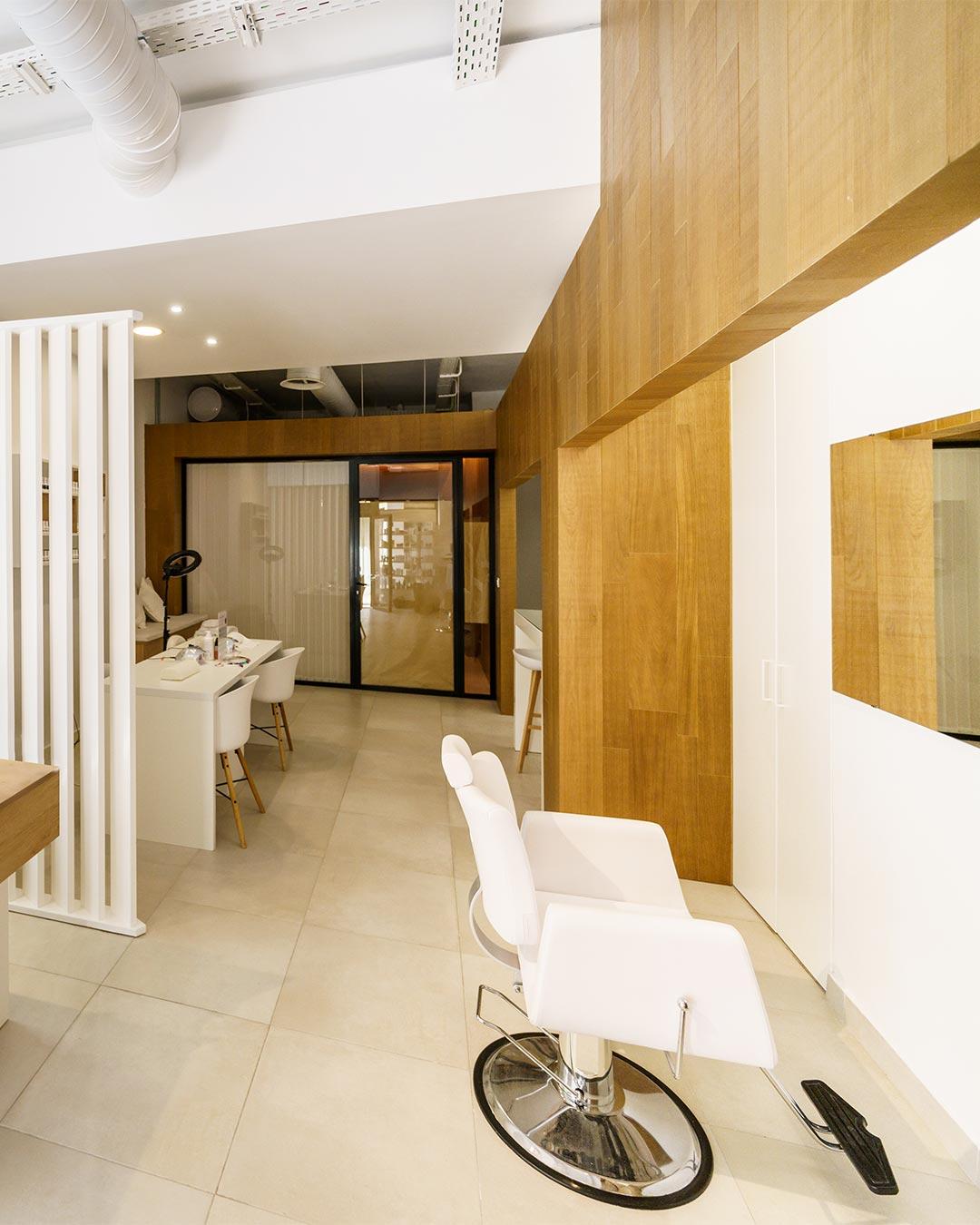 Enchanter Beauty Salon & Spa interior detail 2 - Wellness project by Precision Pro
