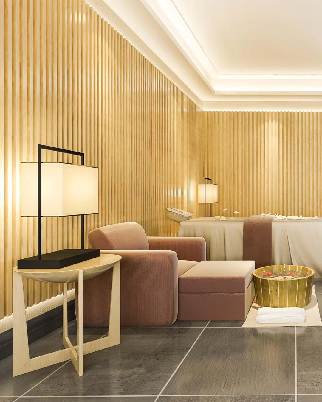 Enchanter Beauty Salon & Spa interior detail 5 - Wellness project by Precision Pro