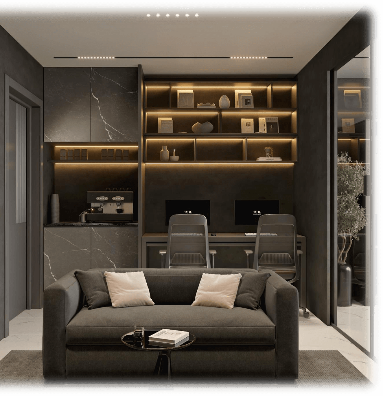Luxury office interior